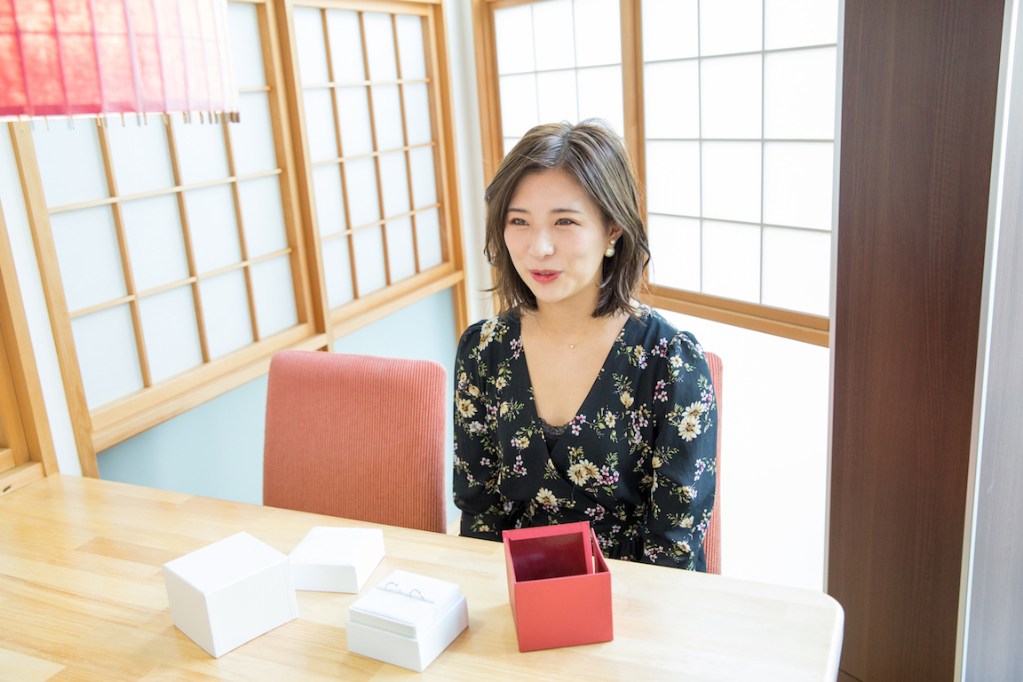 星綾美さん インタビュー風景