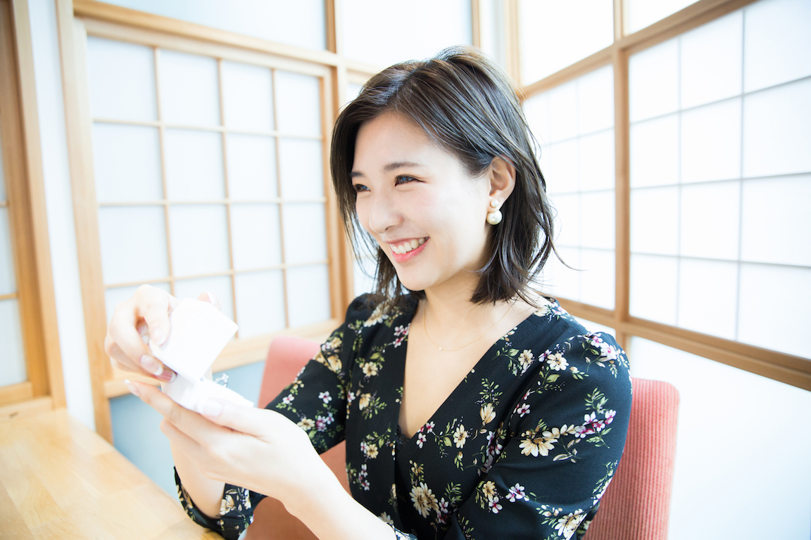 星綾美さん インタビュー風景