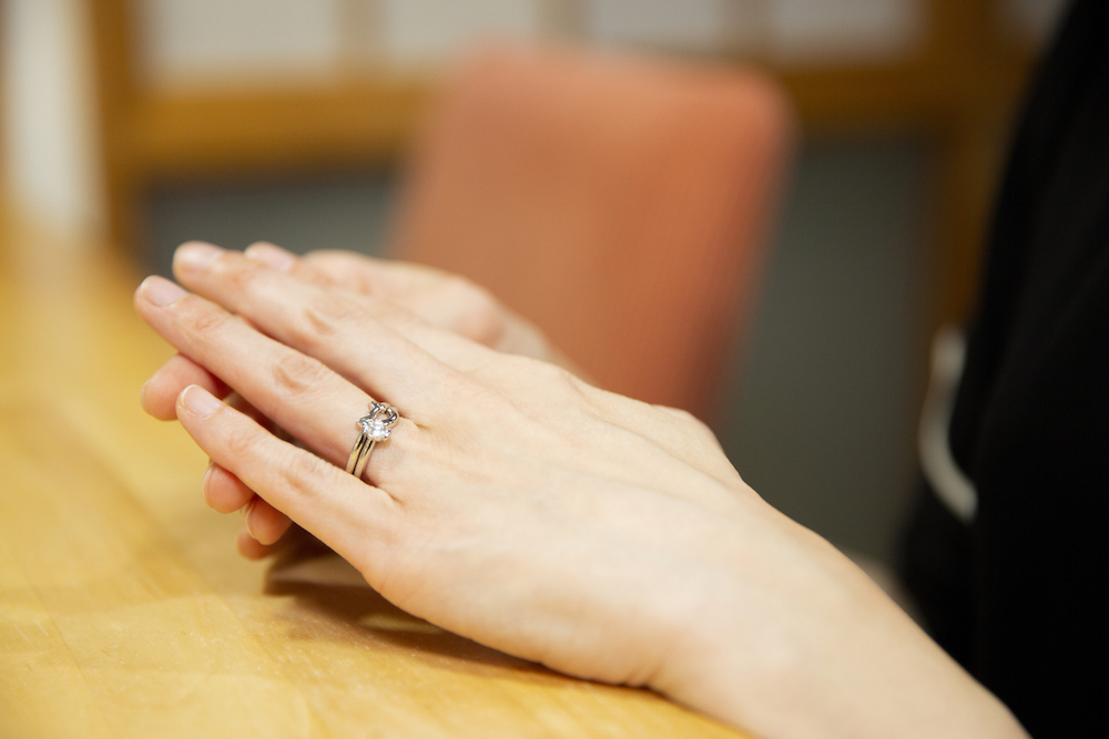 星野未来さん インタビュー風景