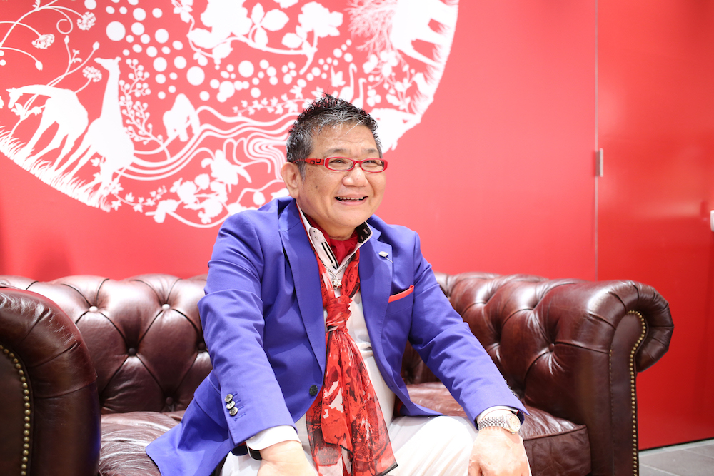 安本代表インタビュー写真