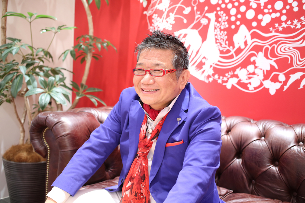 安本代表インタビュー写真