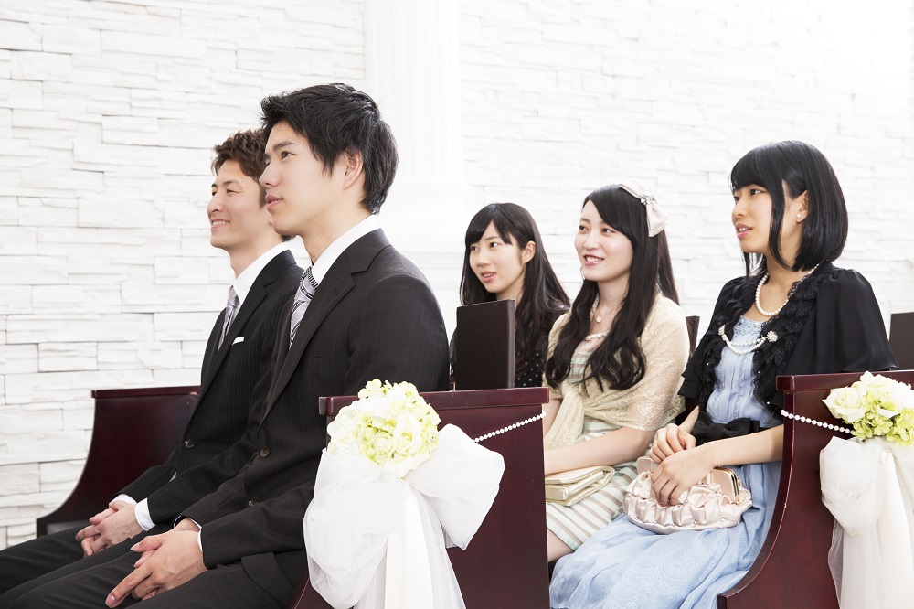 結婚式の参列